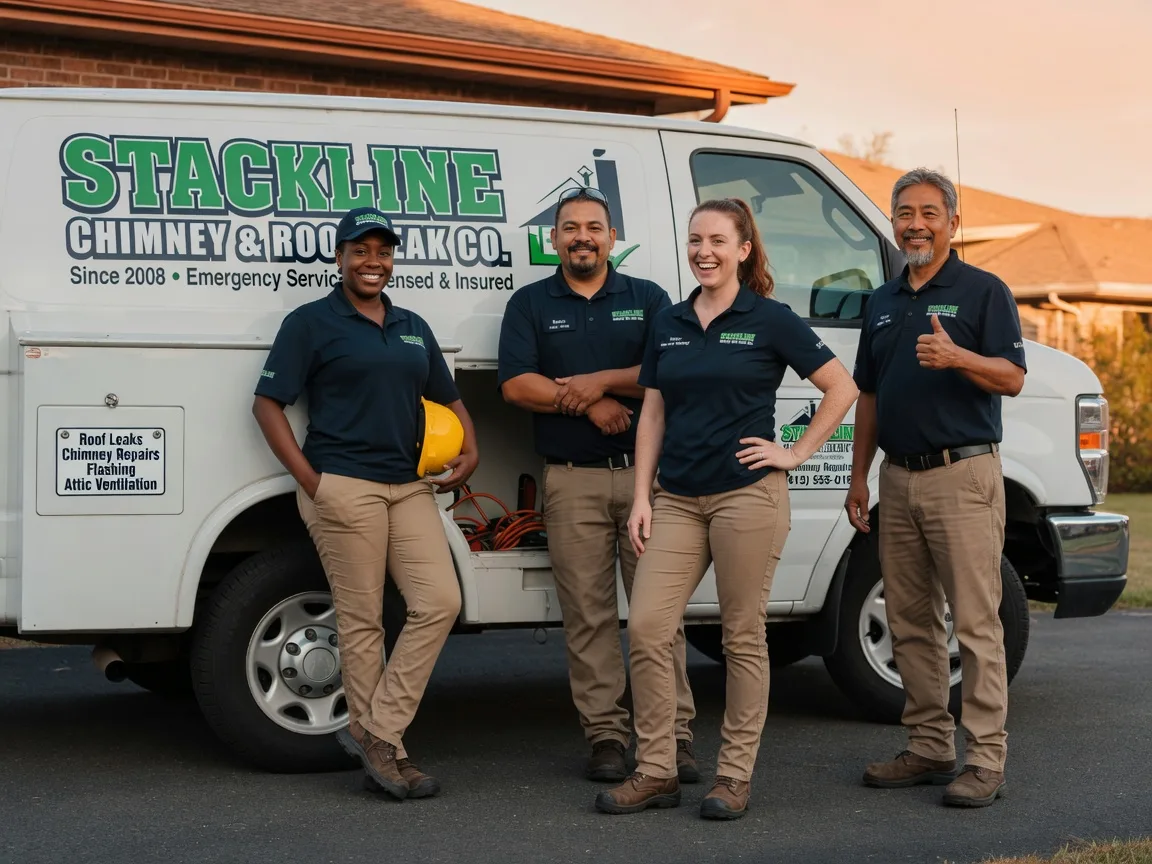 Chimney flashing repair company in Connersville, IN